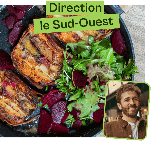 terrine de légumes et jambon