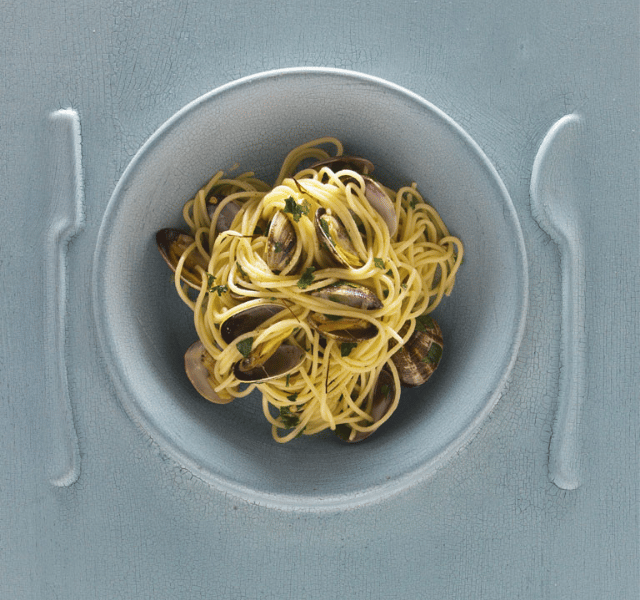 recette de spaghetti aux coques 
